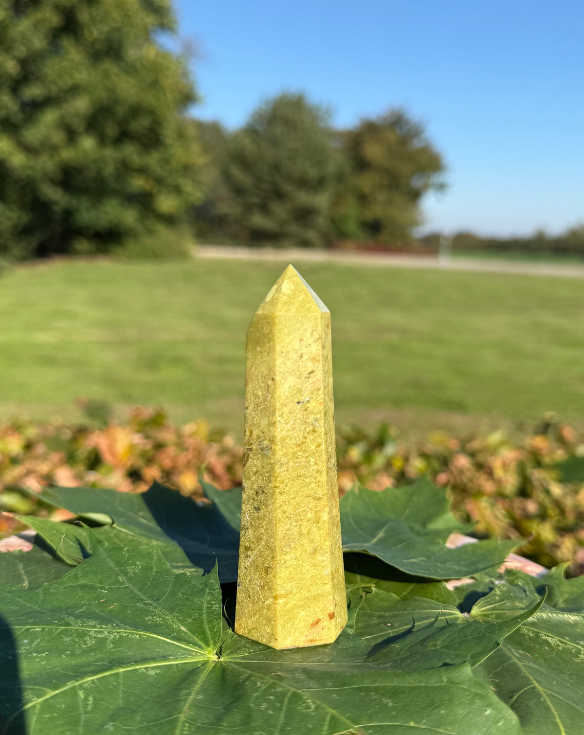 Grøn opal tårn unika
