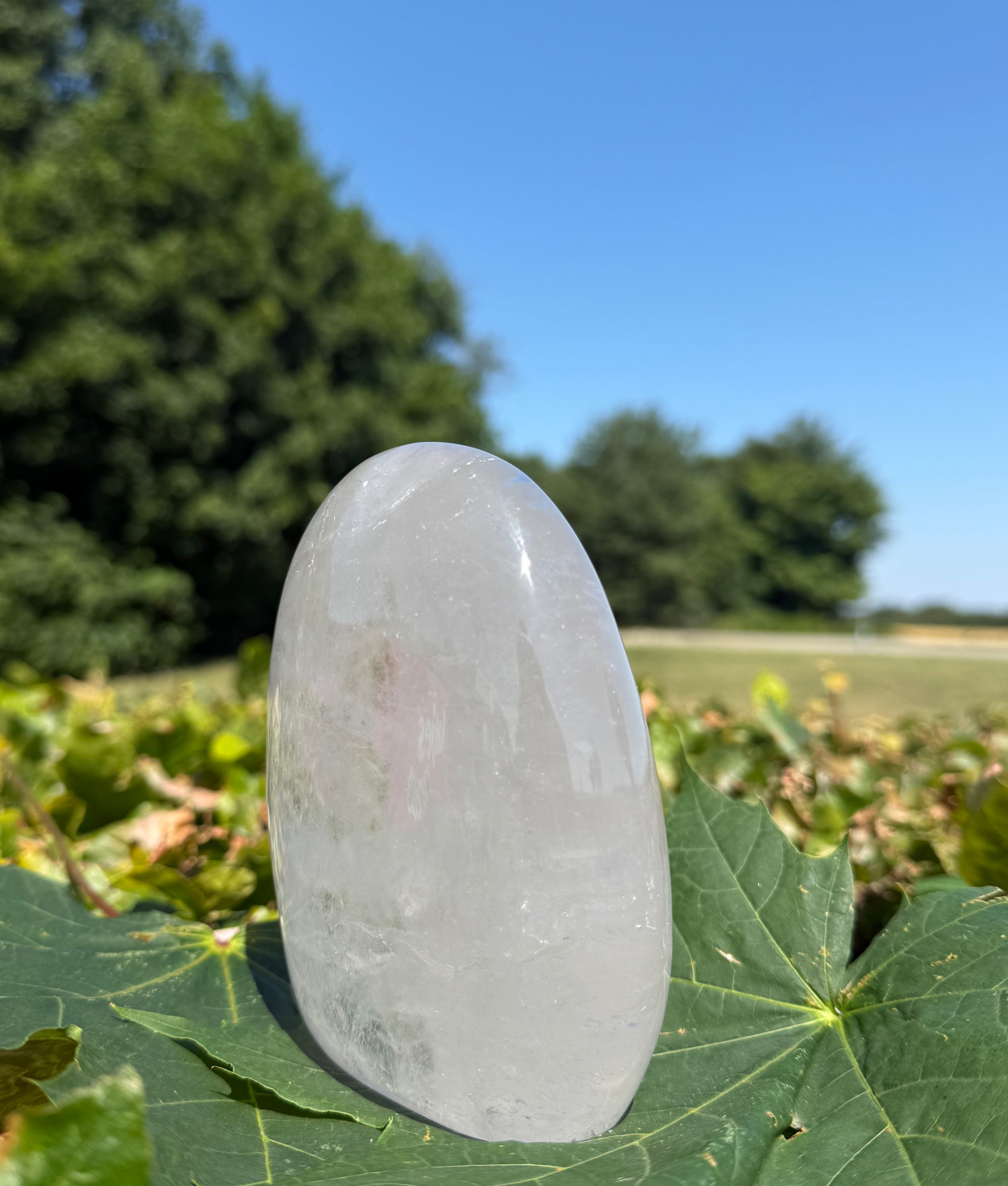 Bjergkrystal freeform 12 cm