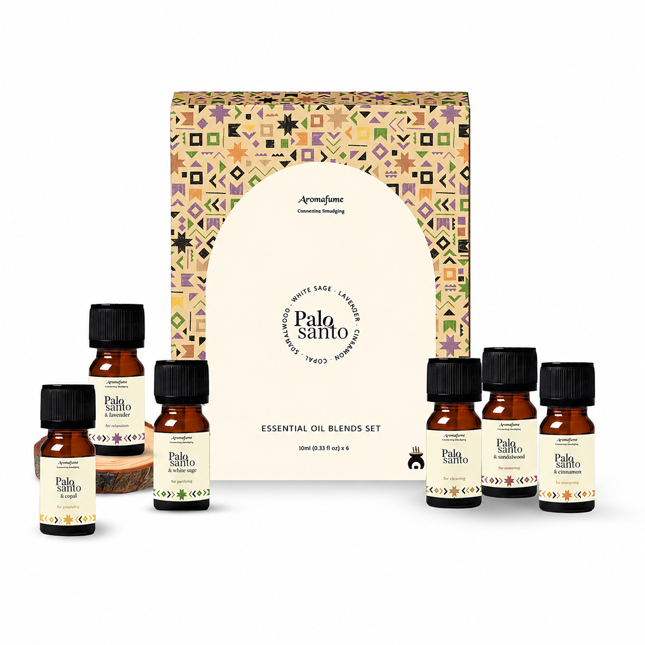 Palo Santo æteriske olieblandinger – gaveæske