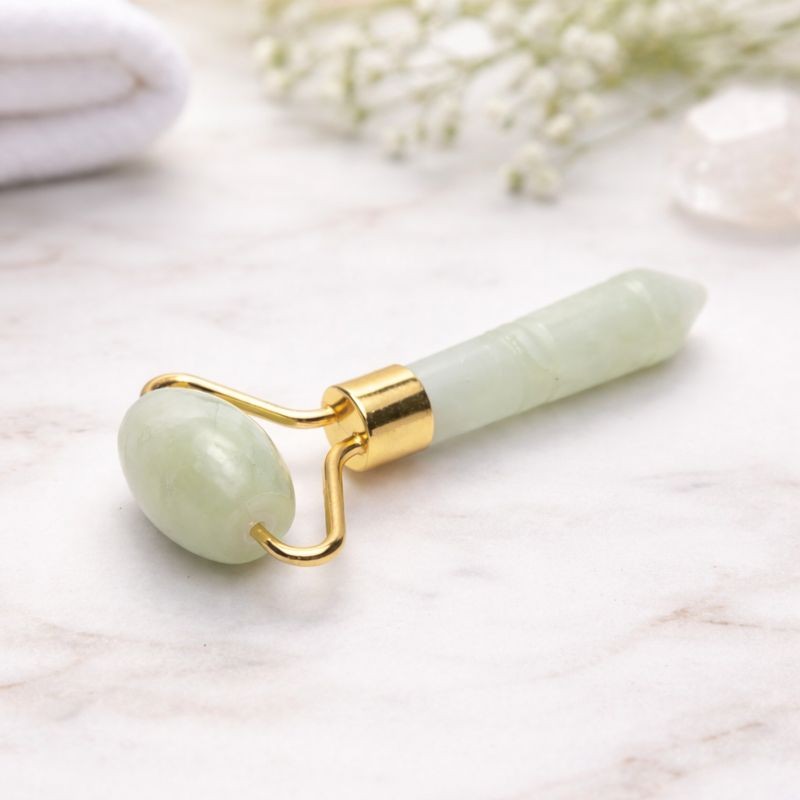 Akupressur massage rulle Xinji jade 8cm. 1