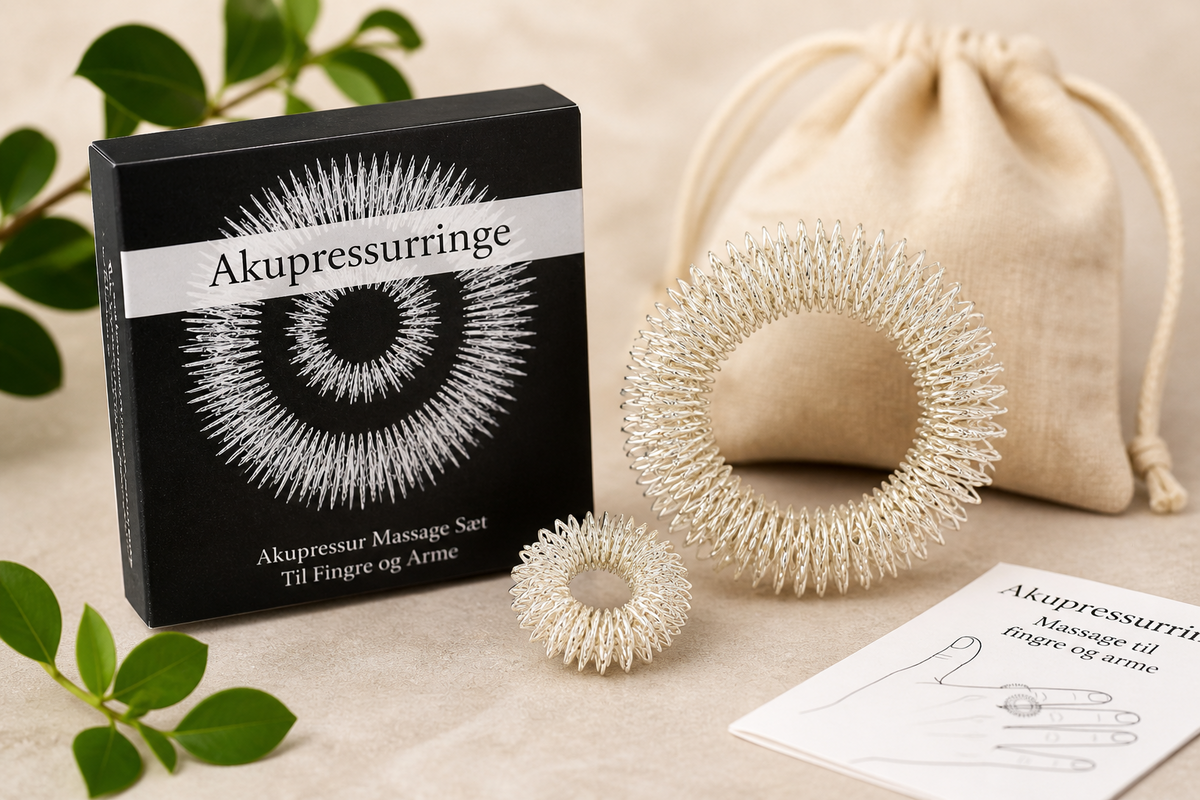 Akupressur ringe massagesæt 1