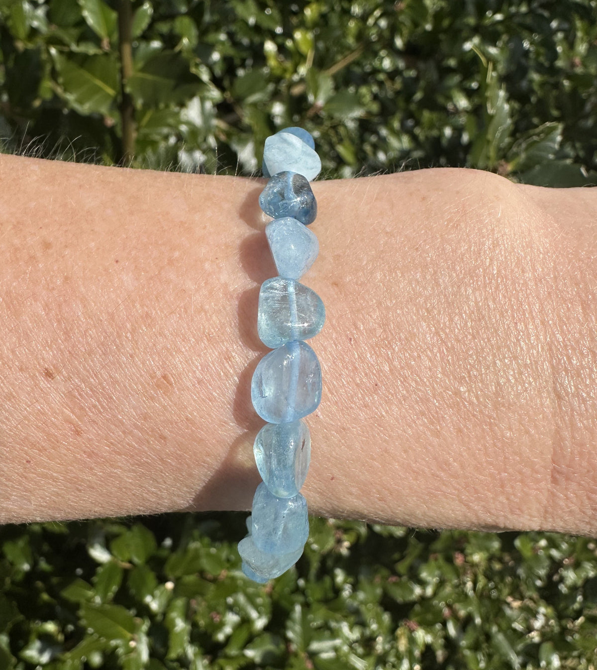 Akvamarin armbånd 4