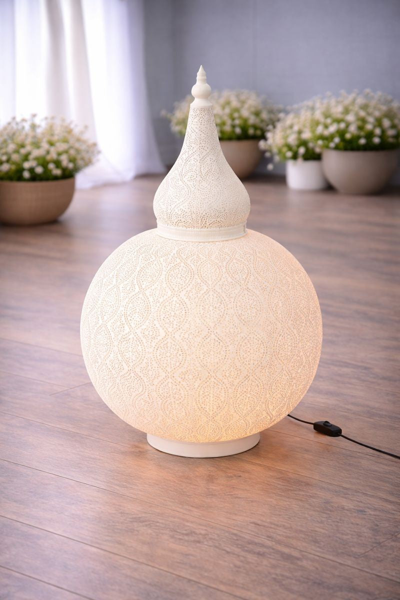Aladin gulvlampe hvid 77cm 1