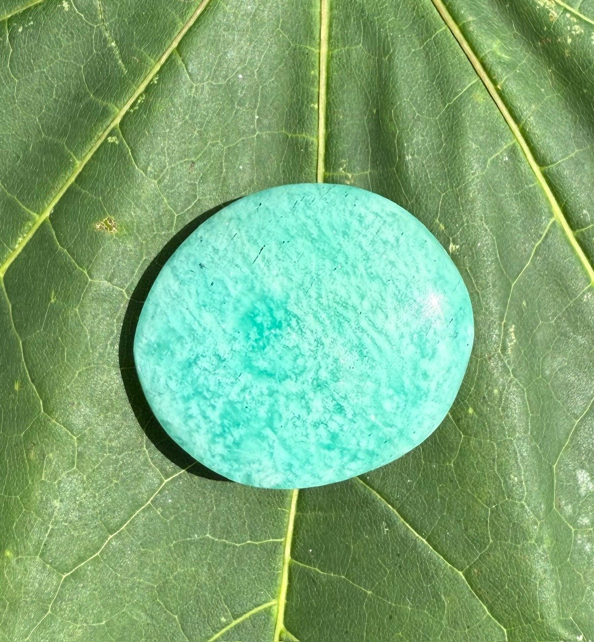Amazonit amulet lommesten 1