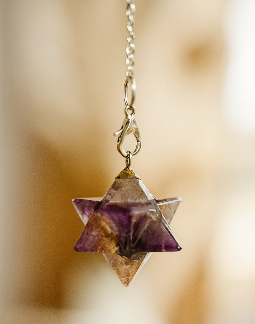 Ametyst Merkaba 1