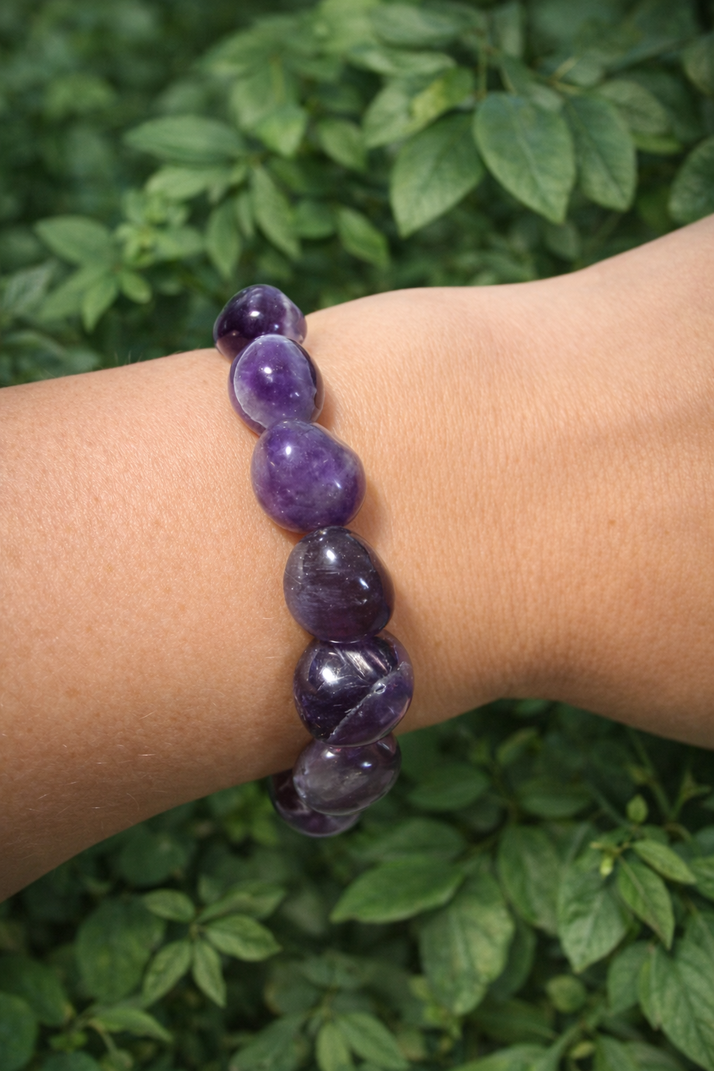 Ametyst armbånd 10 - 12 mm 1