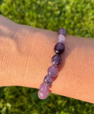 Ametyst armbånd 2