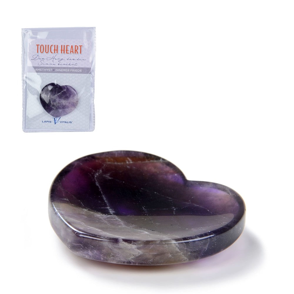 Ametyst hjerte Touch heart 2