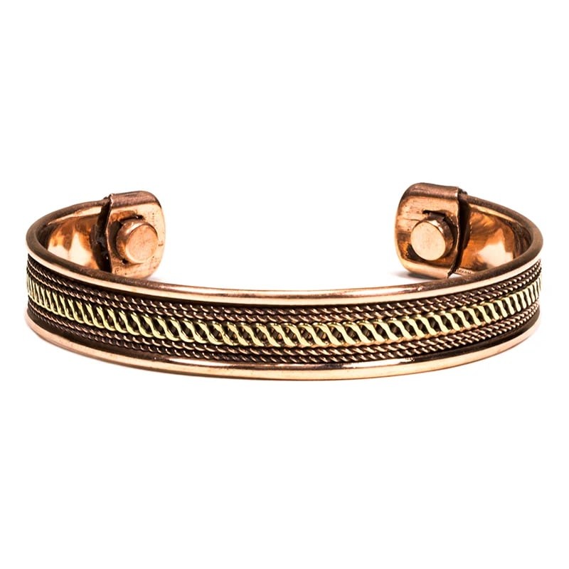 Armbånd kobber sæt med to stk. 3