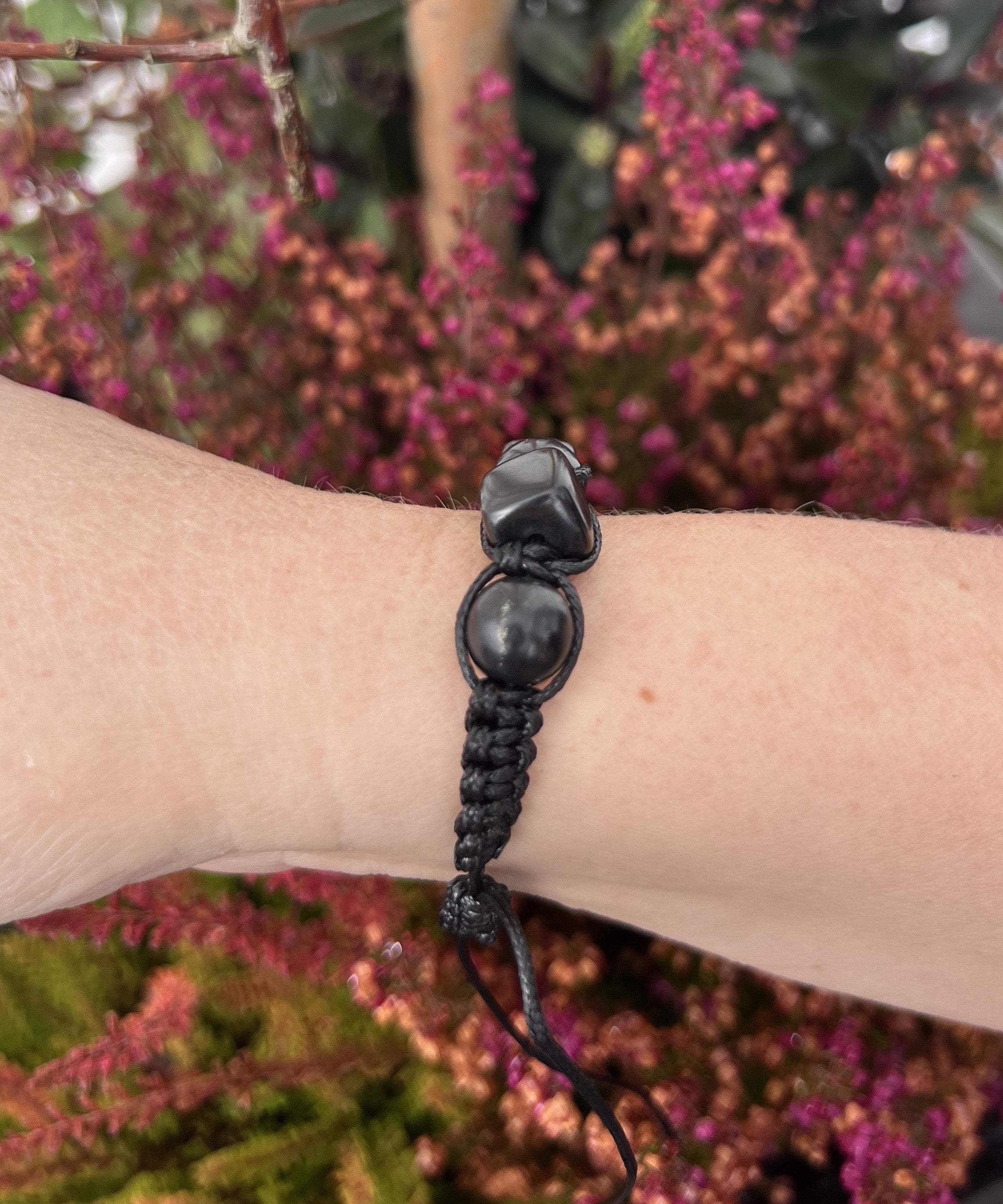 Armbånd Shungit - Shamballa 4