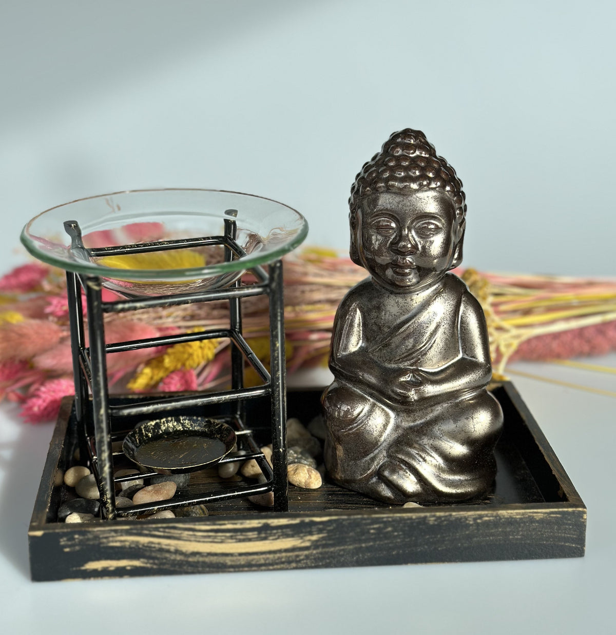 Aromabrænder med buddha 2