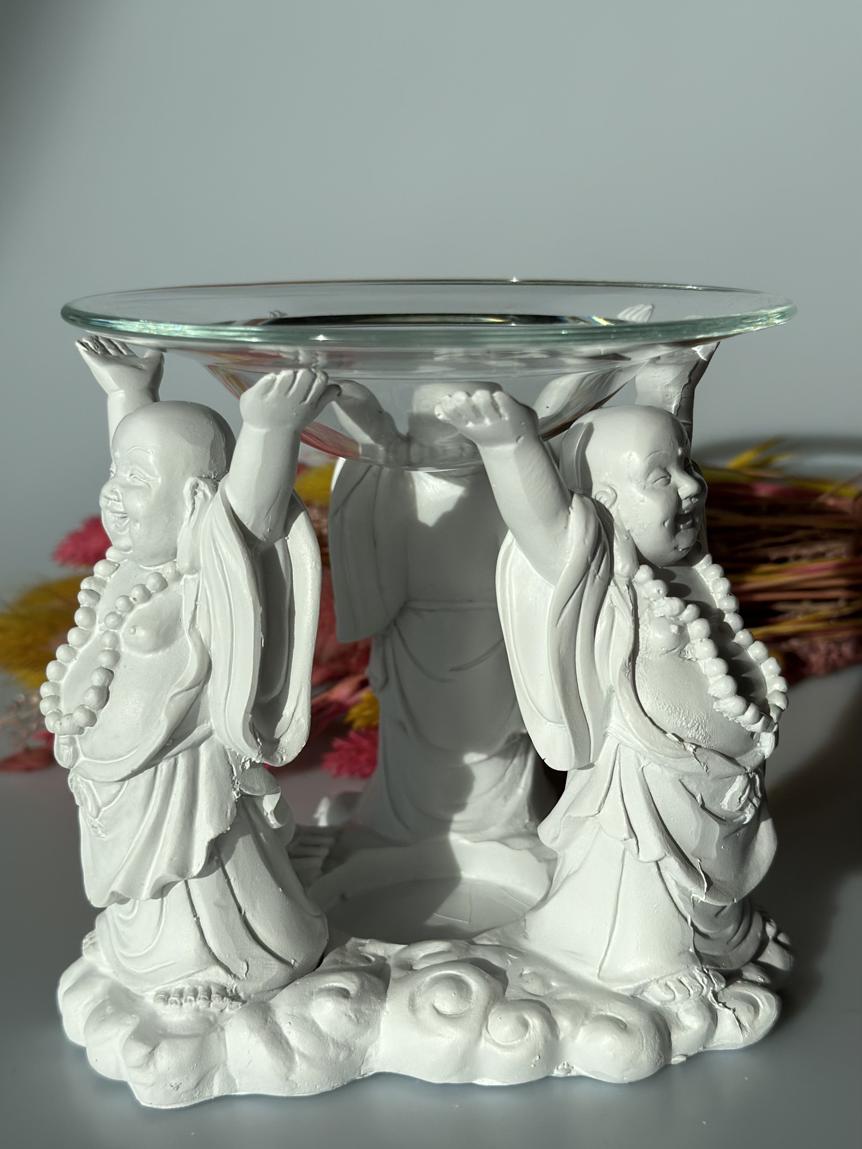 Aromalampe m. 3 Buddha 3