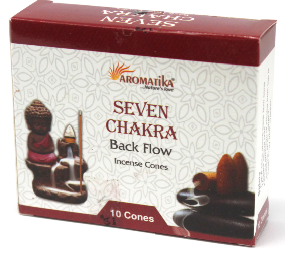 Aromatica Backflow Incense Cones - 7 Charkras 1