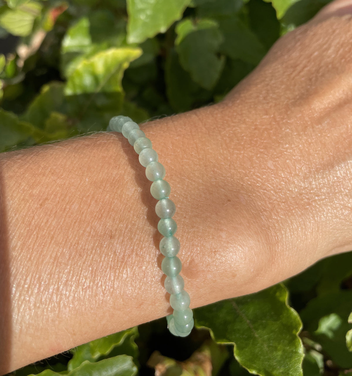 Aventurin armbånd 4 mm 1