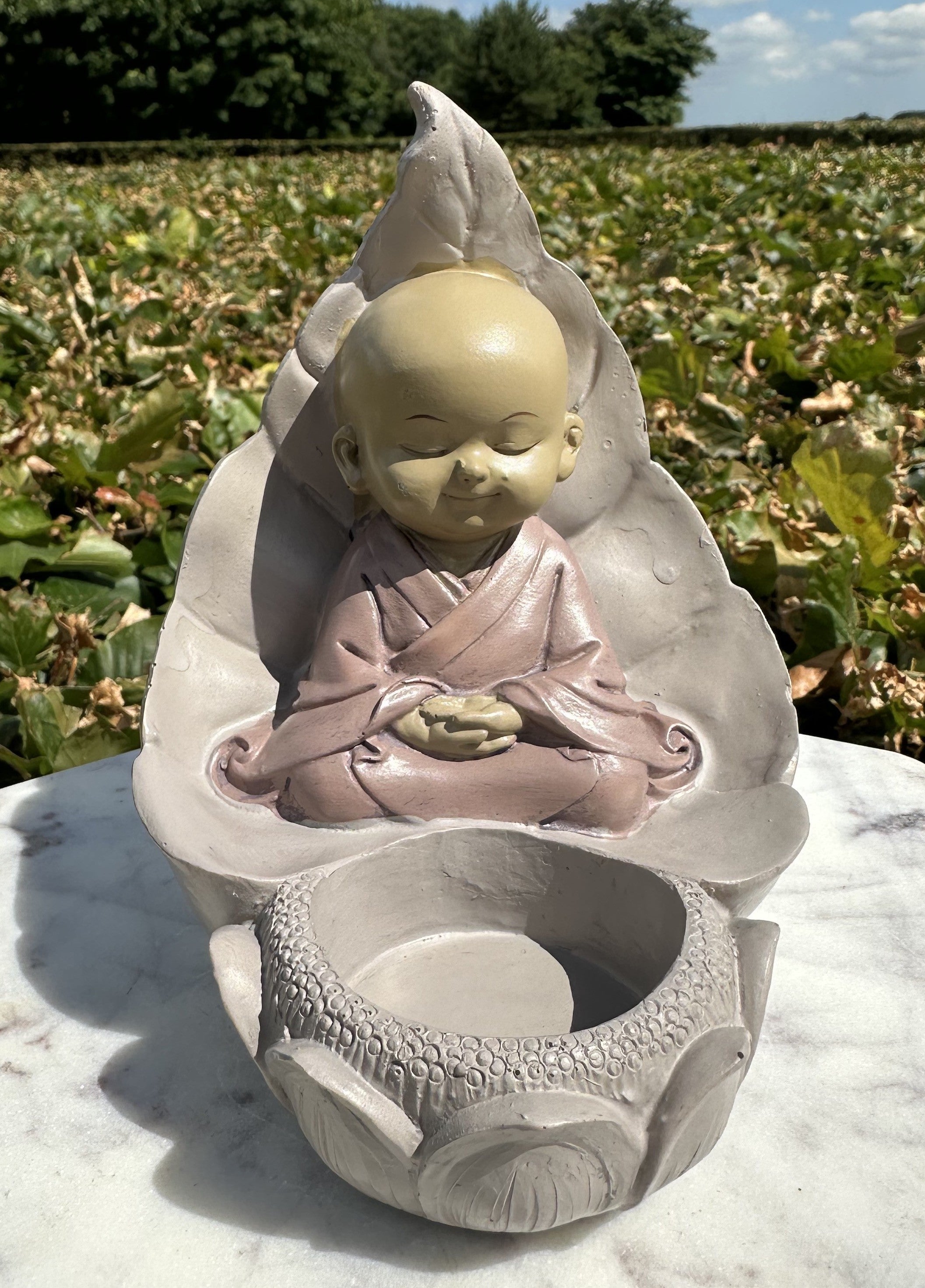 Buddha lysestage rosa 4