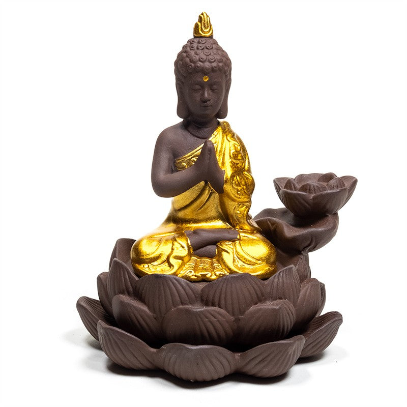 Backflow røgelses holder Buddha 2