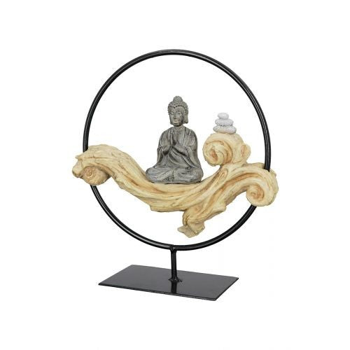 Bedende Buddha i livshjul