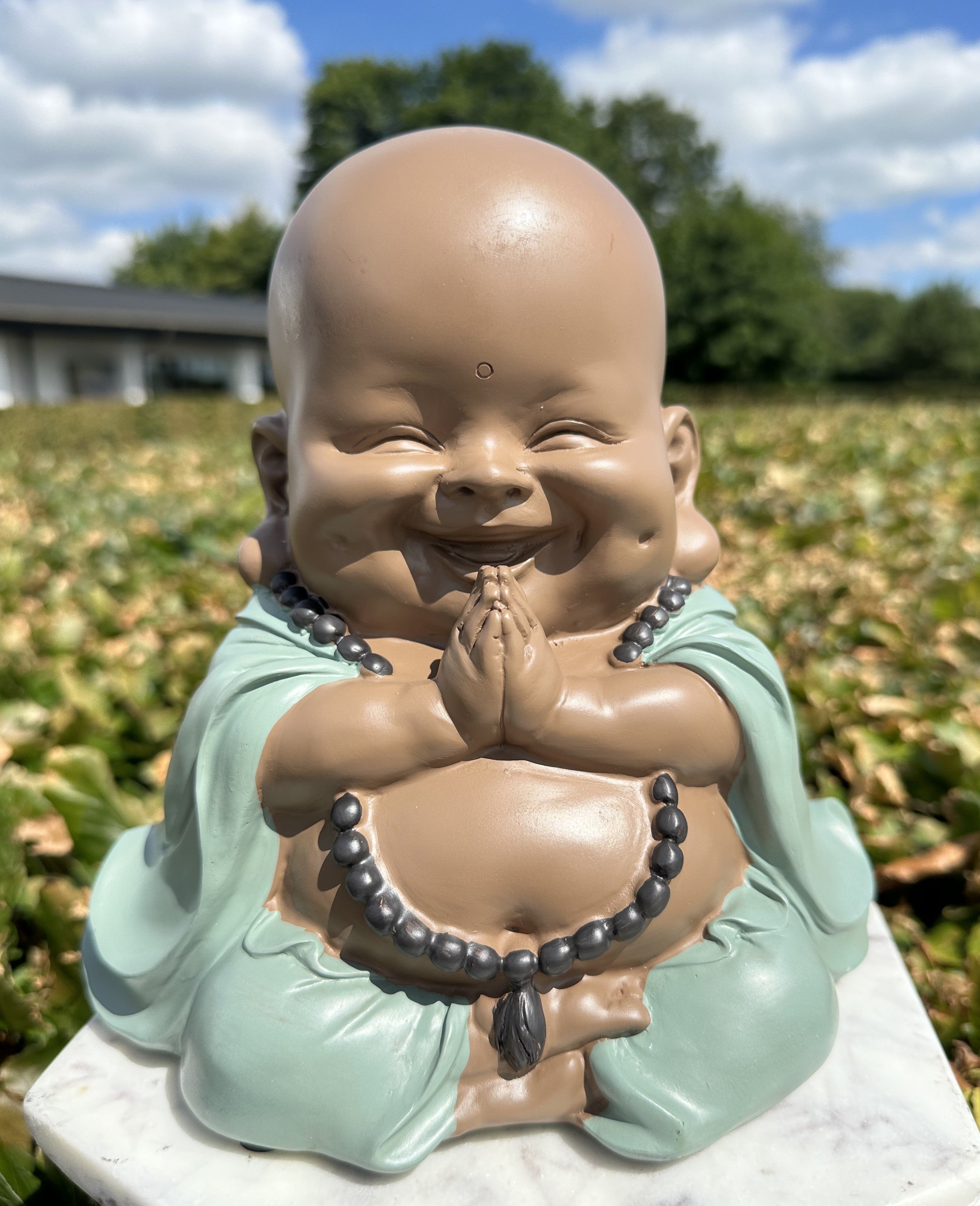 Bedende happy buddha 4