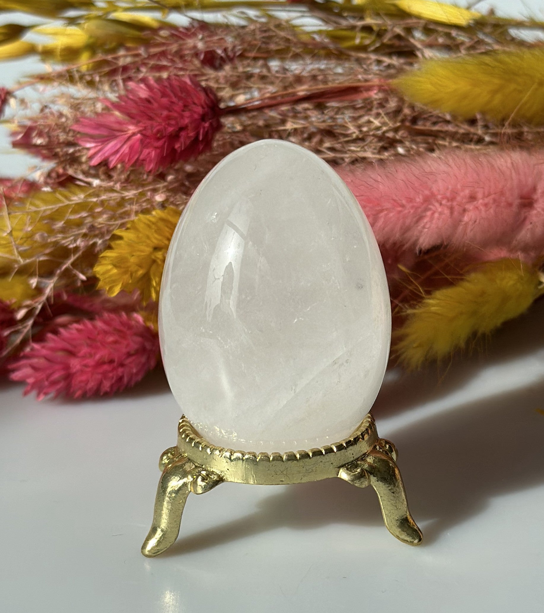 Bjergkrystal æg 4,8 cm 3