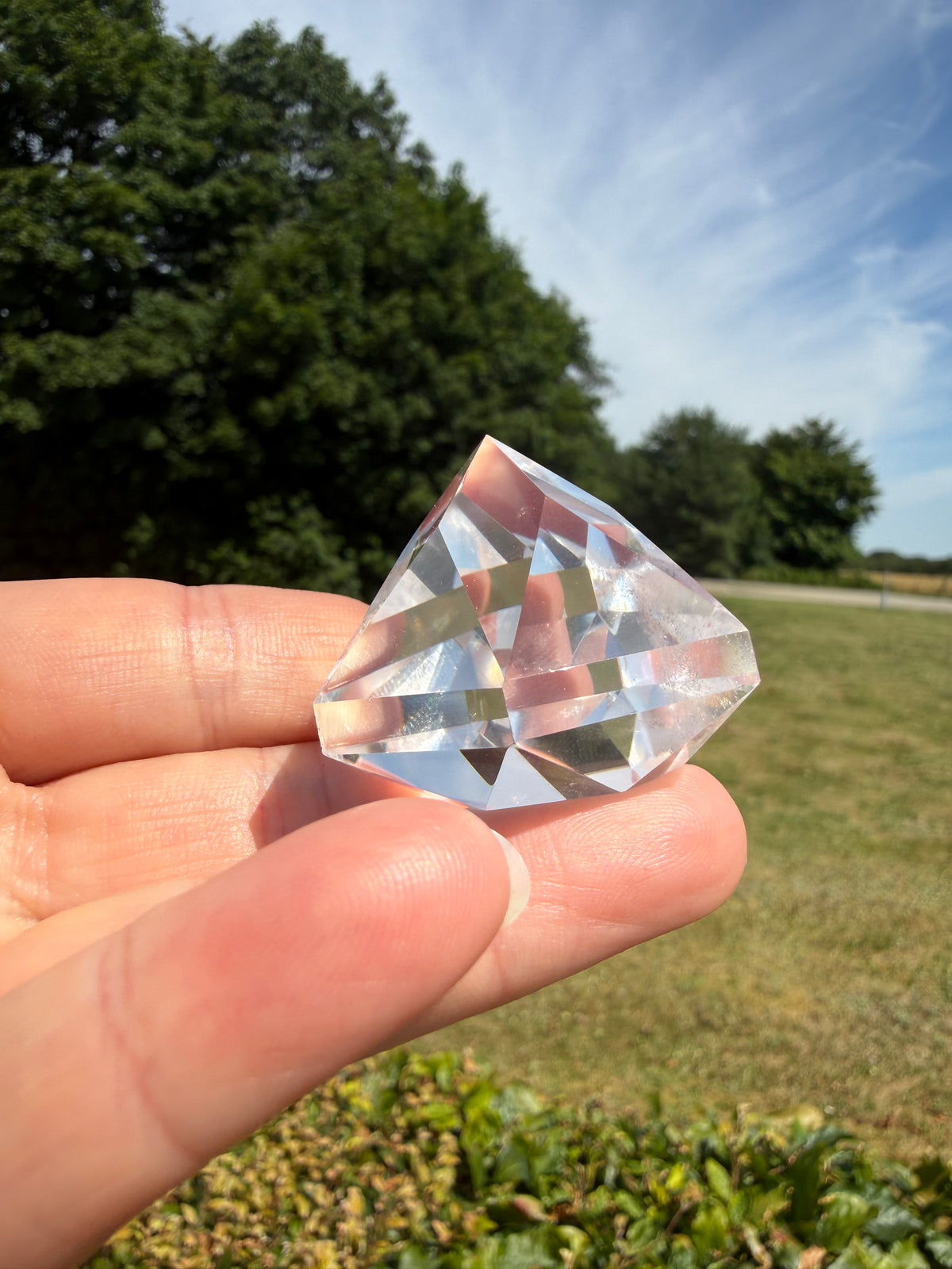 Bjergkrystal diamant