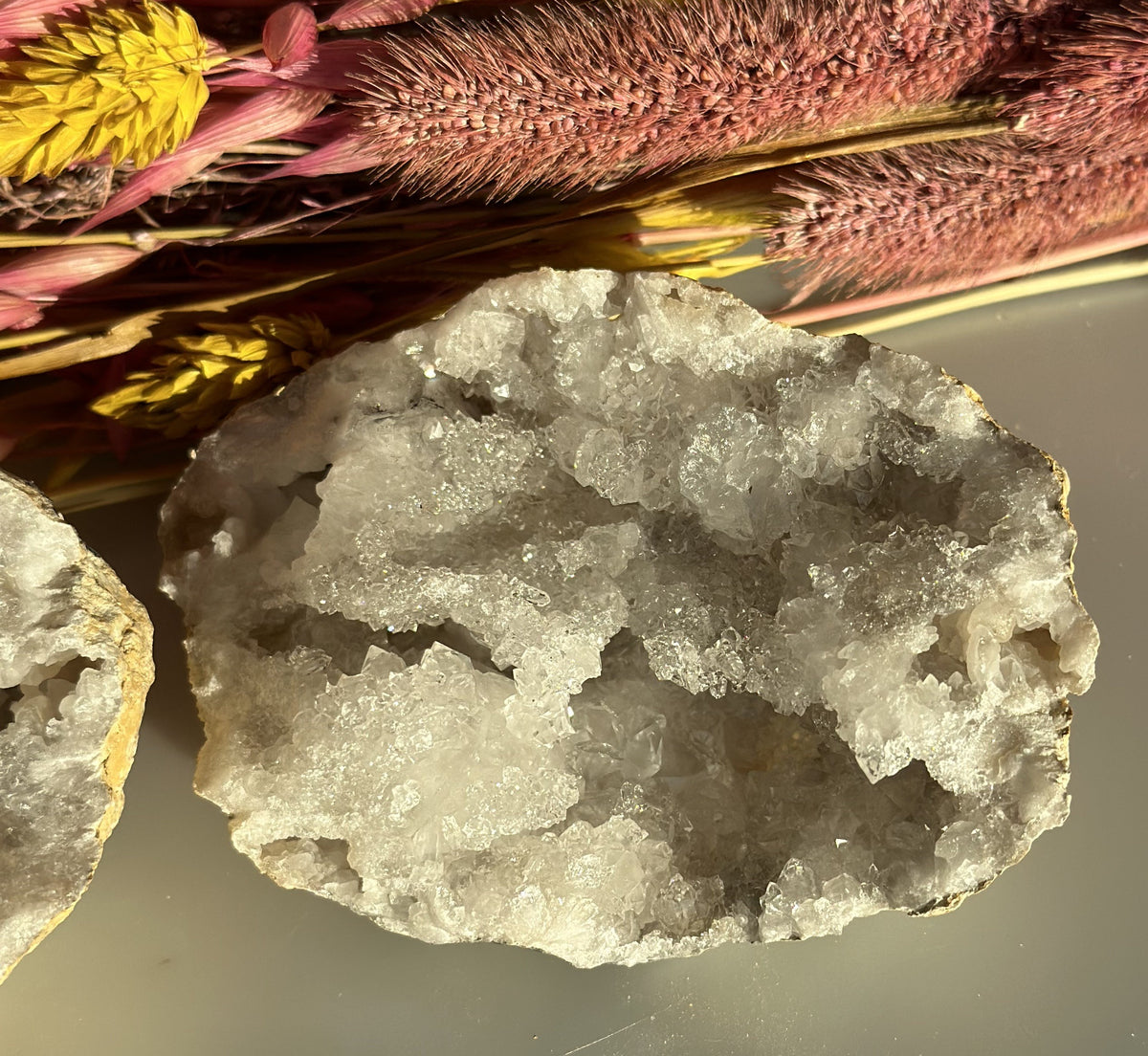 Bjergkrystal geode 2