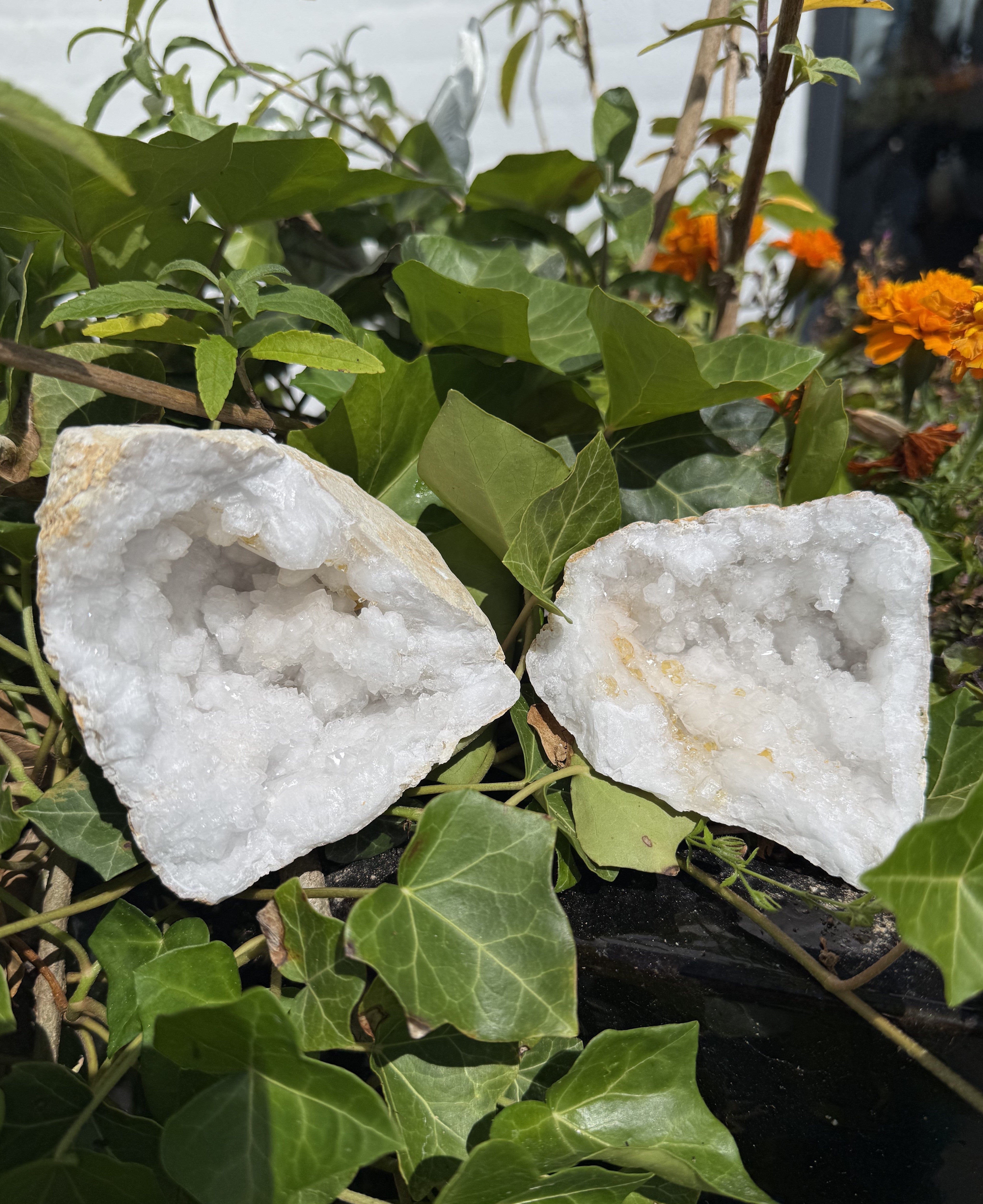 Bjergkrystal geode 3 2