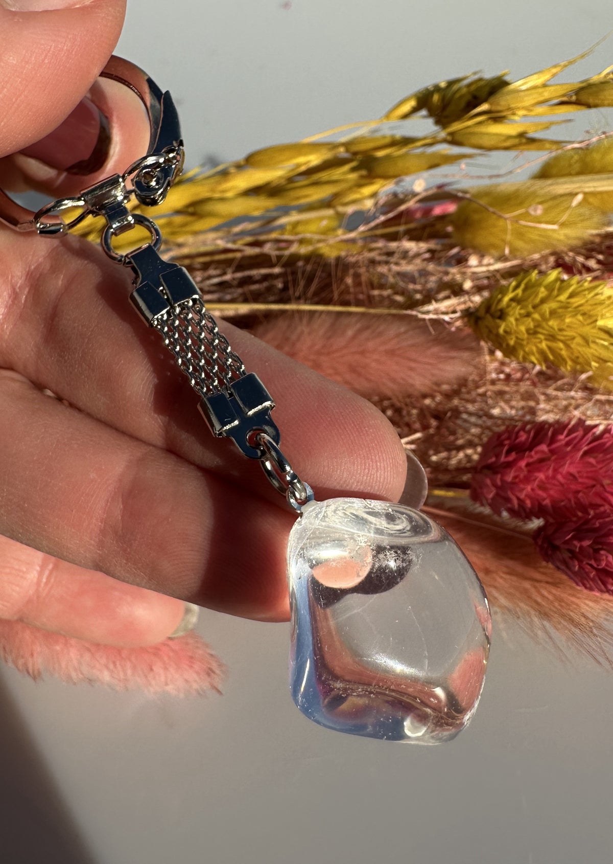 Bjergkrystal nøglering 1