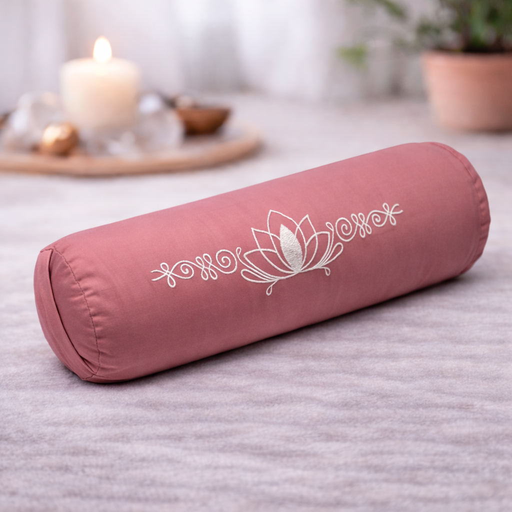 Bolster gammel rosa m lotus 1