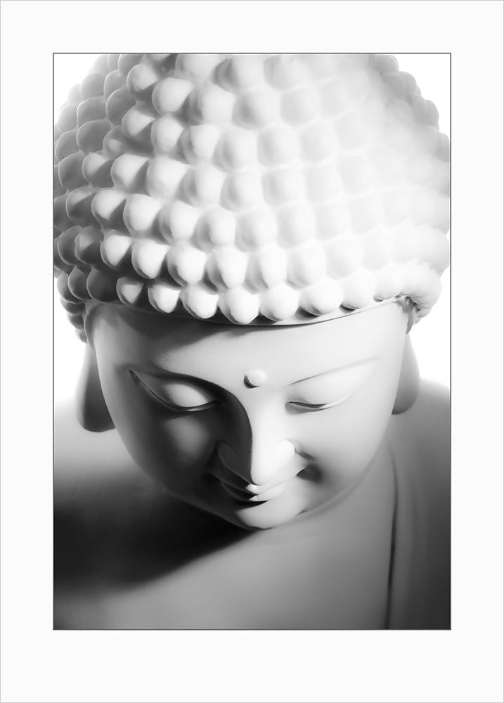 Buddha art print - light - 0069 1
