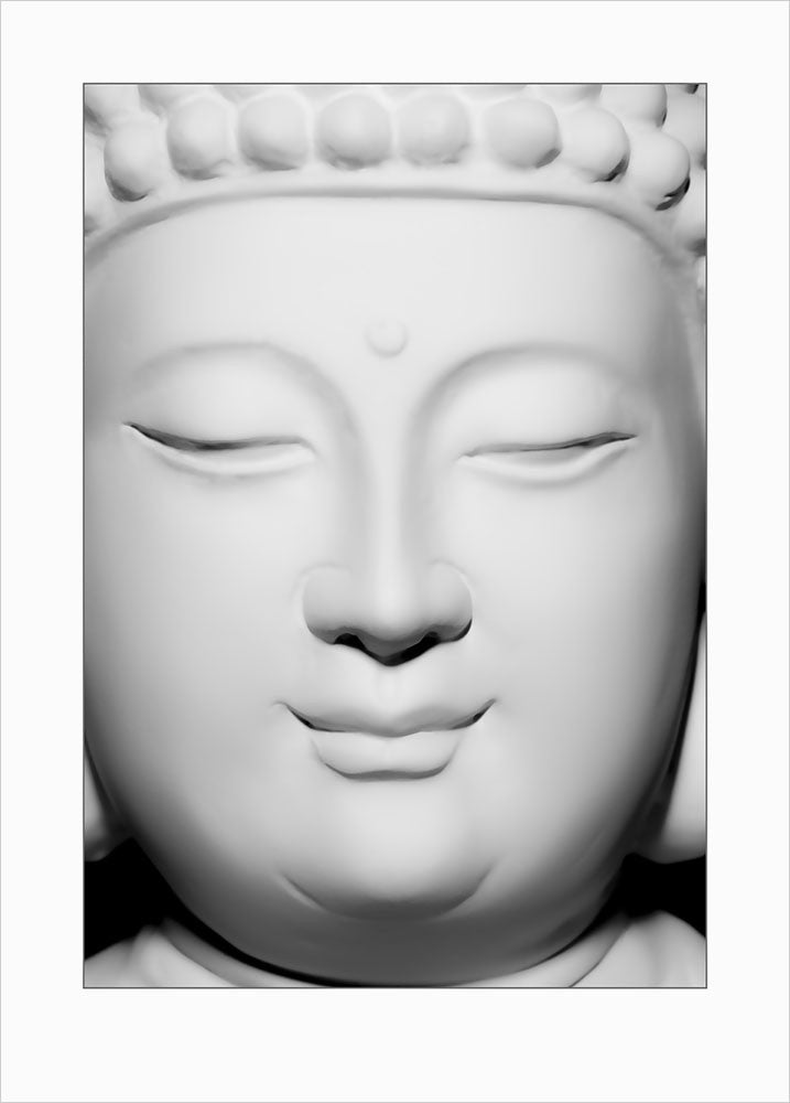 Buddha art print - light - 0130 1