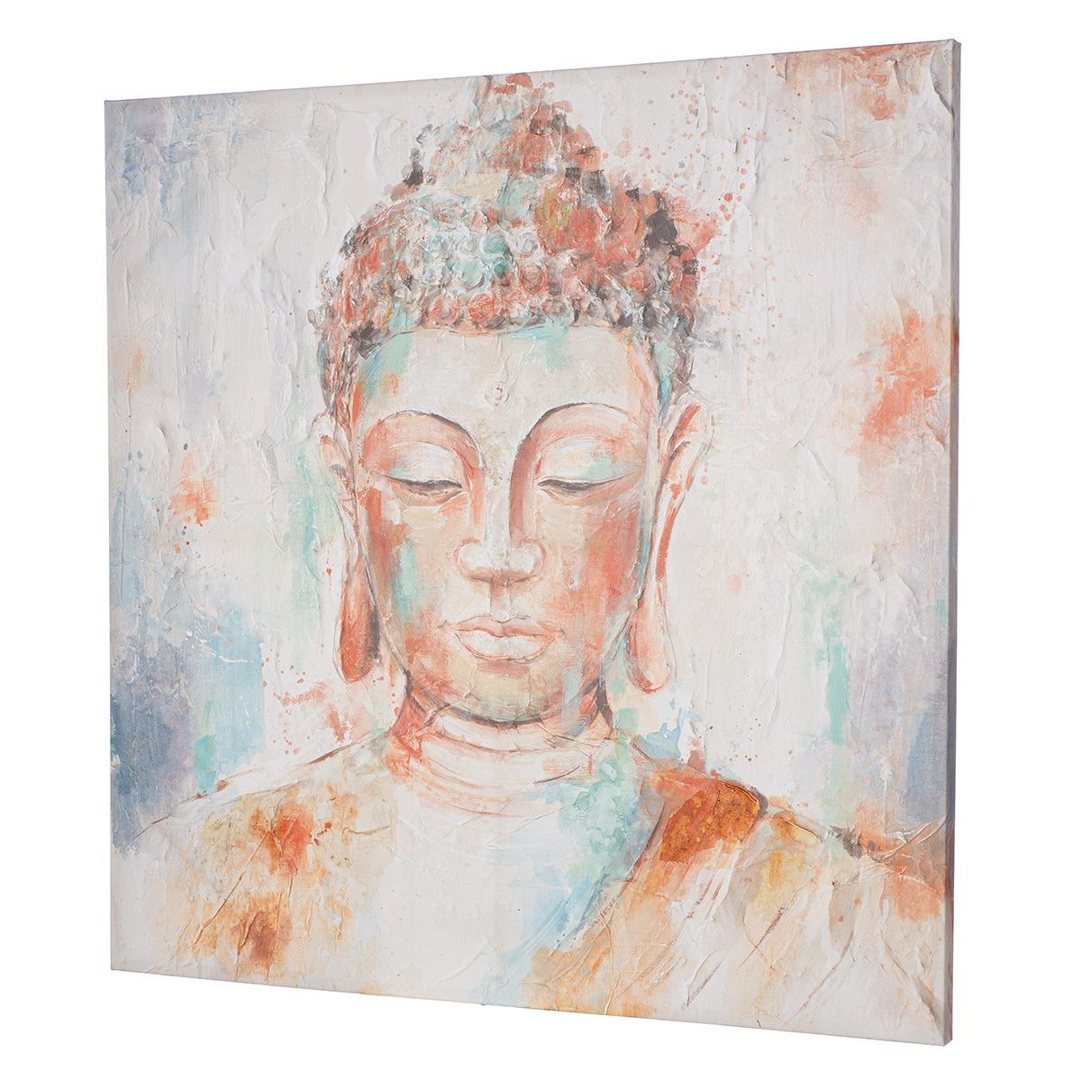 Buddha billede multifarvet 2