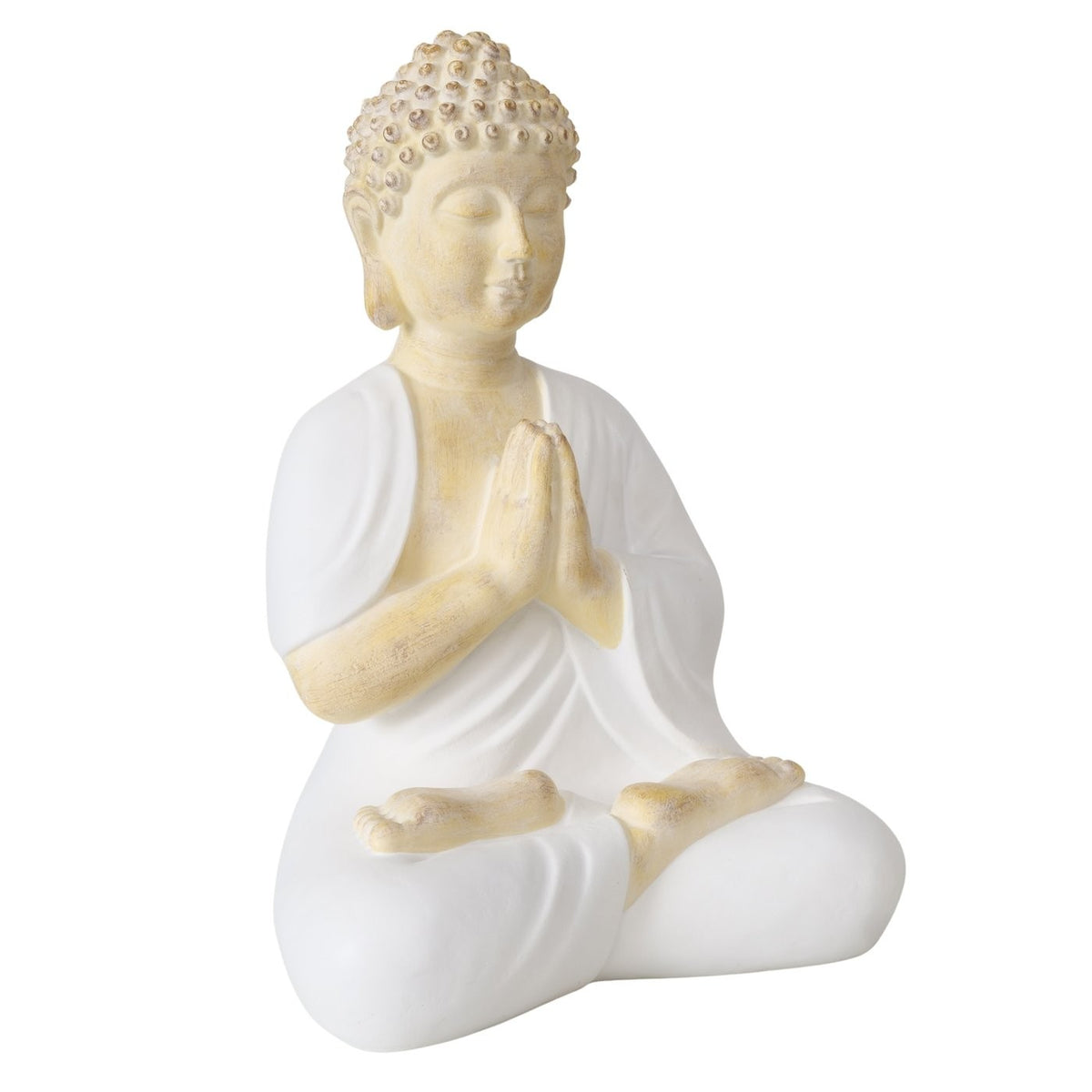 Buddha – Dhyana Mudra - Hvid 3