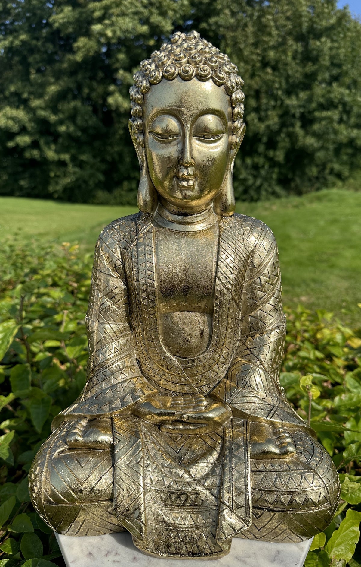 Buddha guld 39cm 1