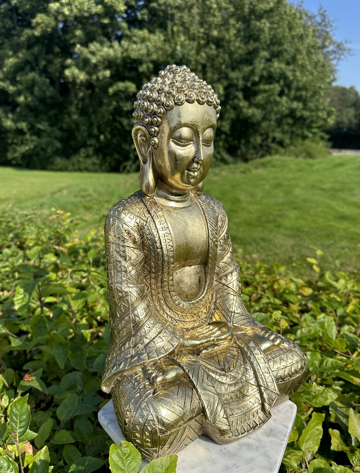 Buddha guld 39cm 3