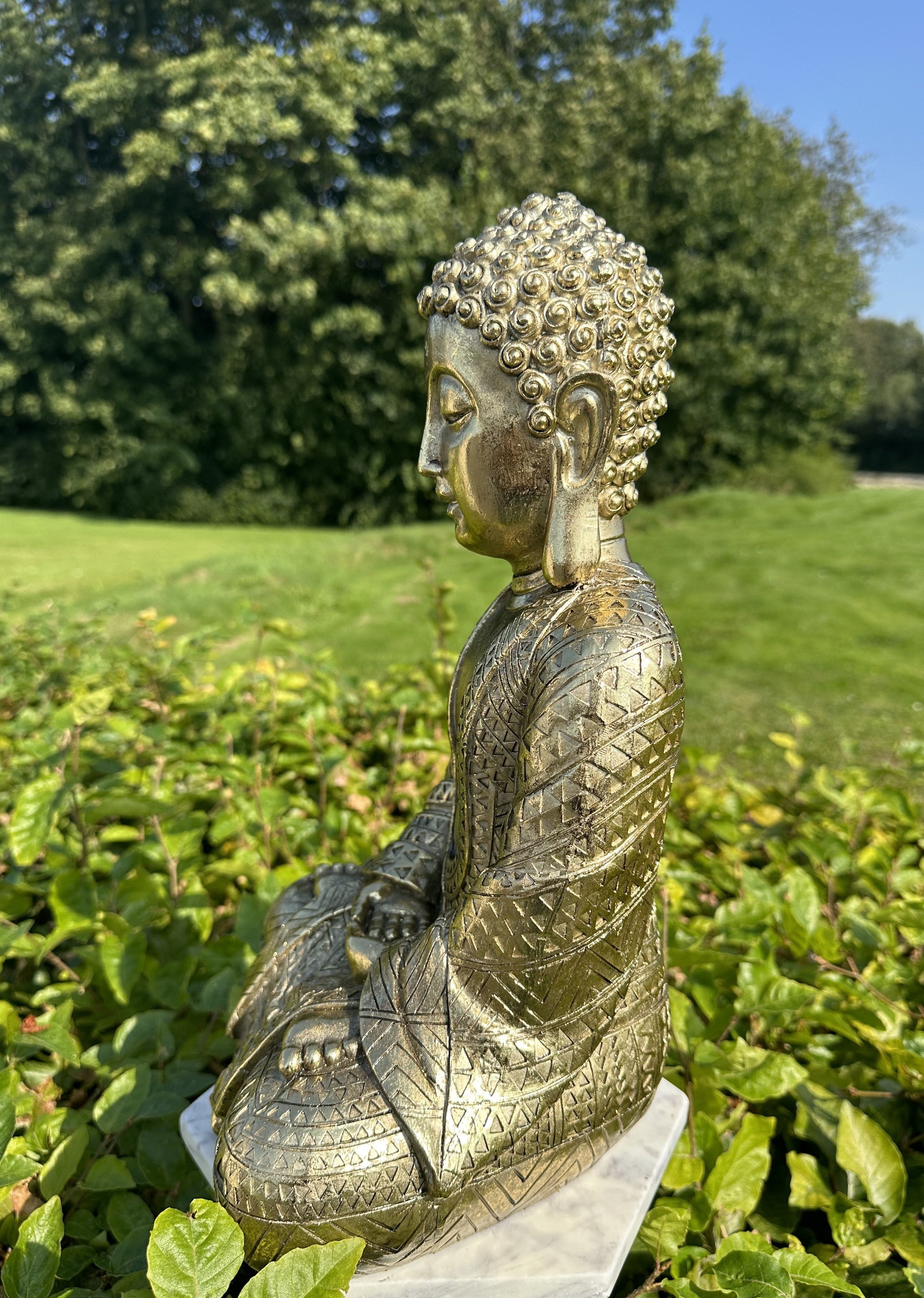 Buddha guld 39cm 6