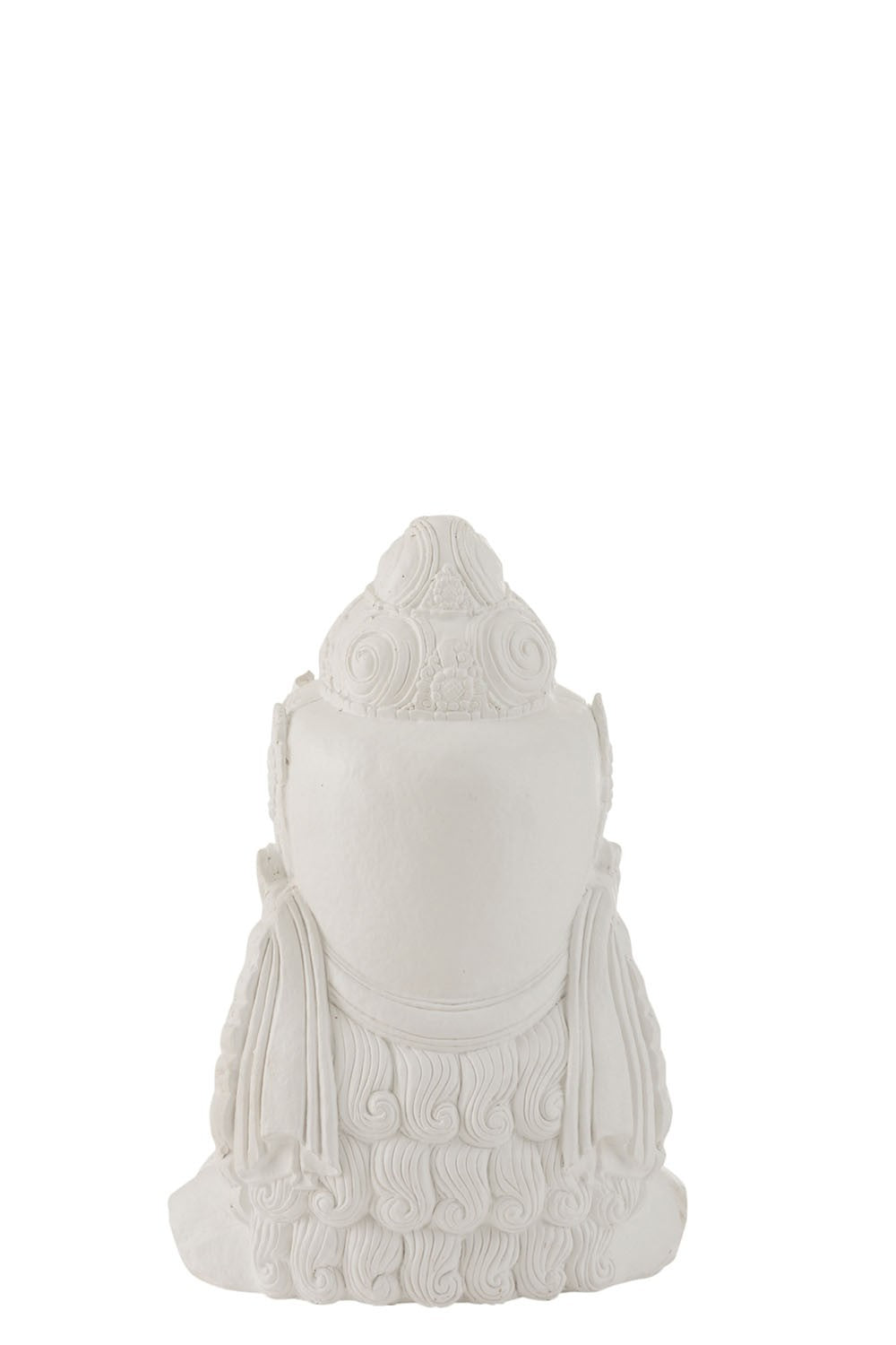 Buddha hoved hvid - Small 4