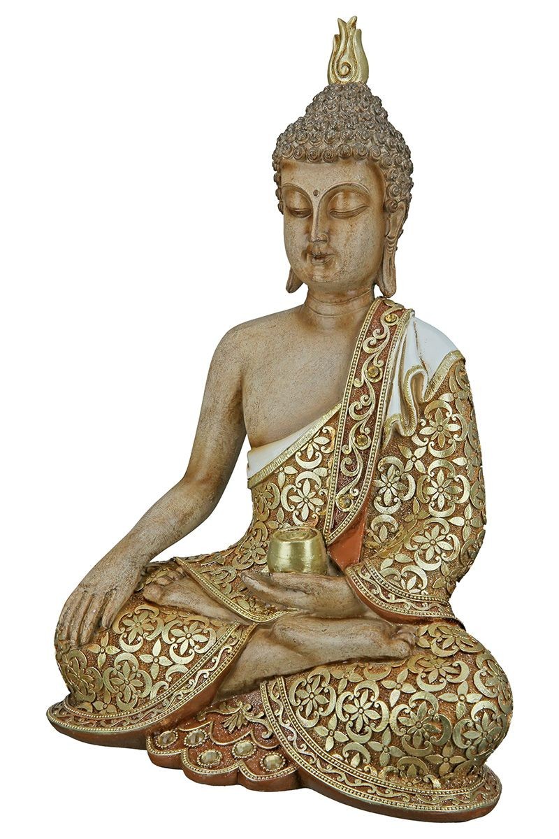 Buddha i guld 35 cm 3