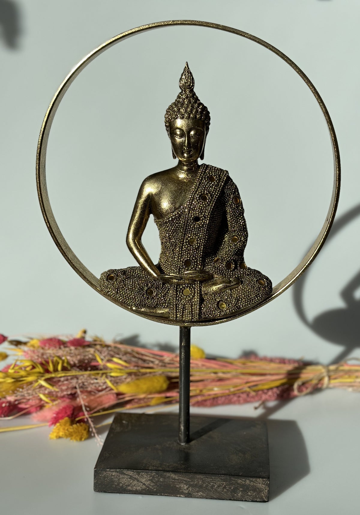 Buddha i livshjul - 40 cm 1