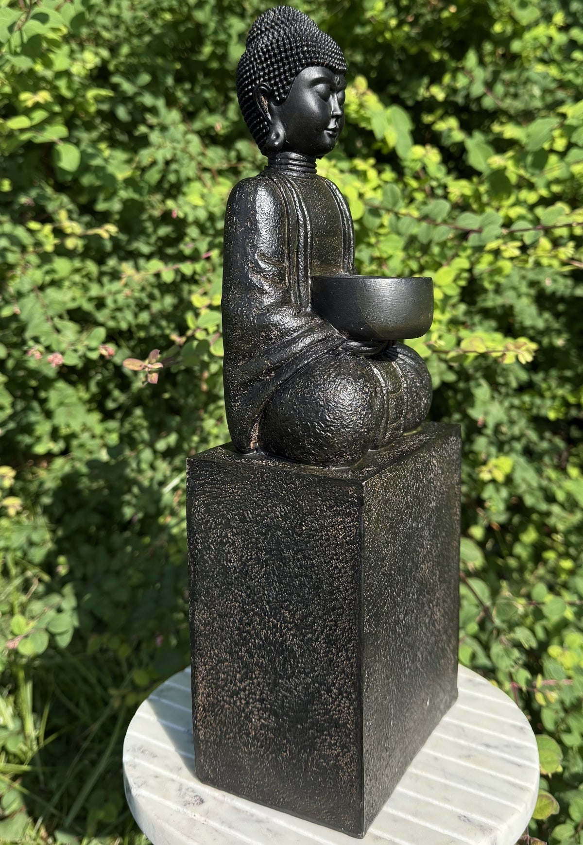 Buddha m. plads til lys 3