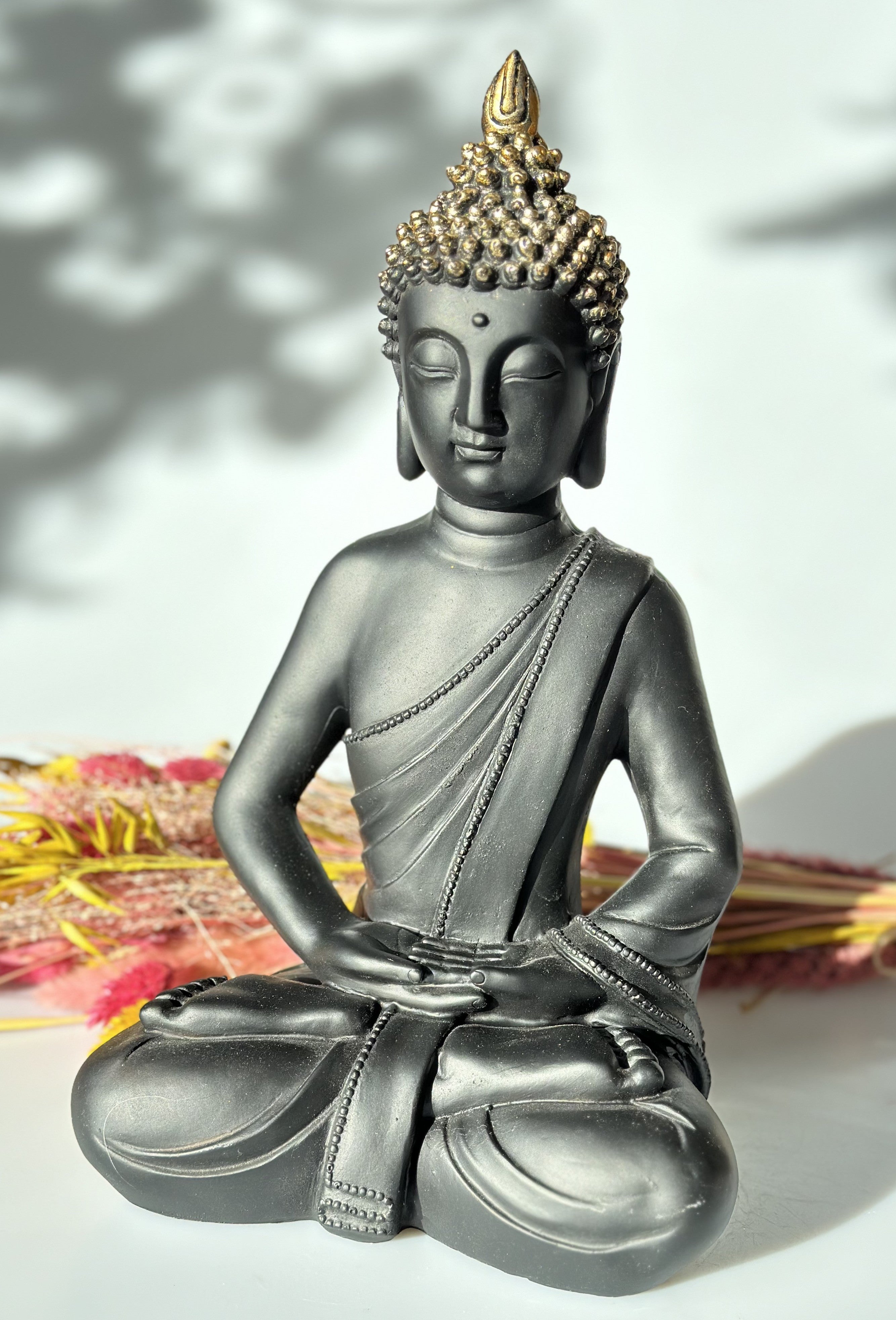 Buddha - Sort 30 cm 1