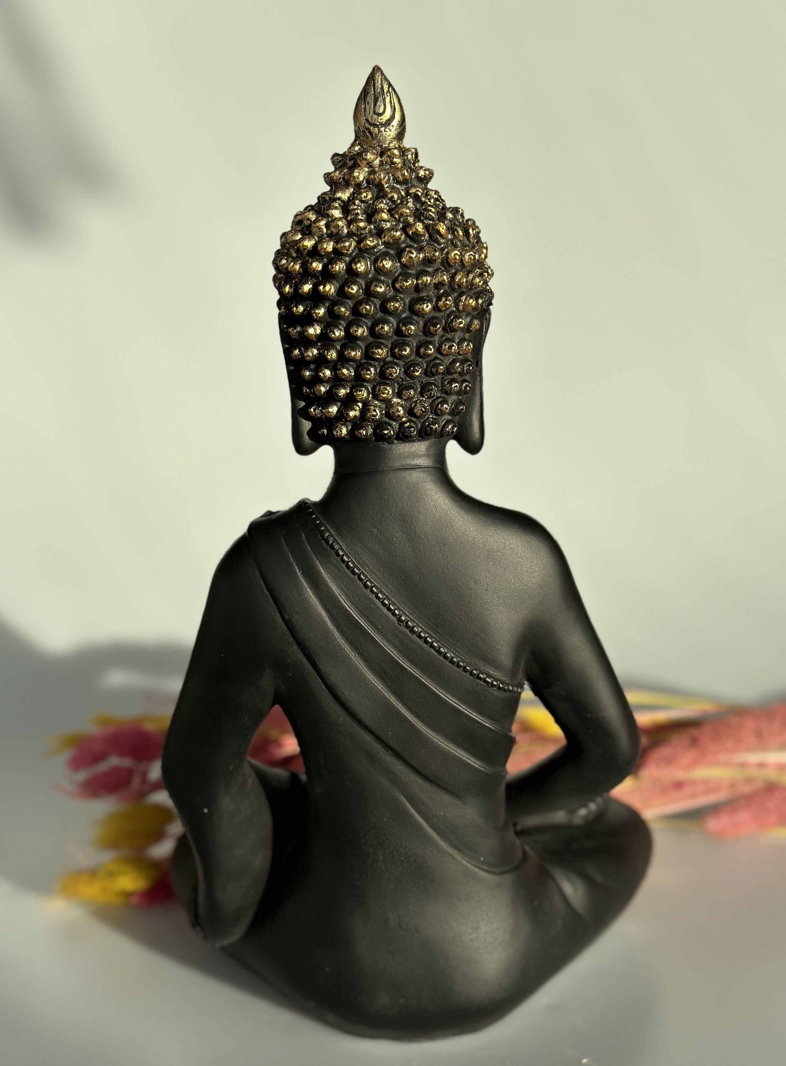 Buddha - Sort 30 cm 2