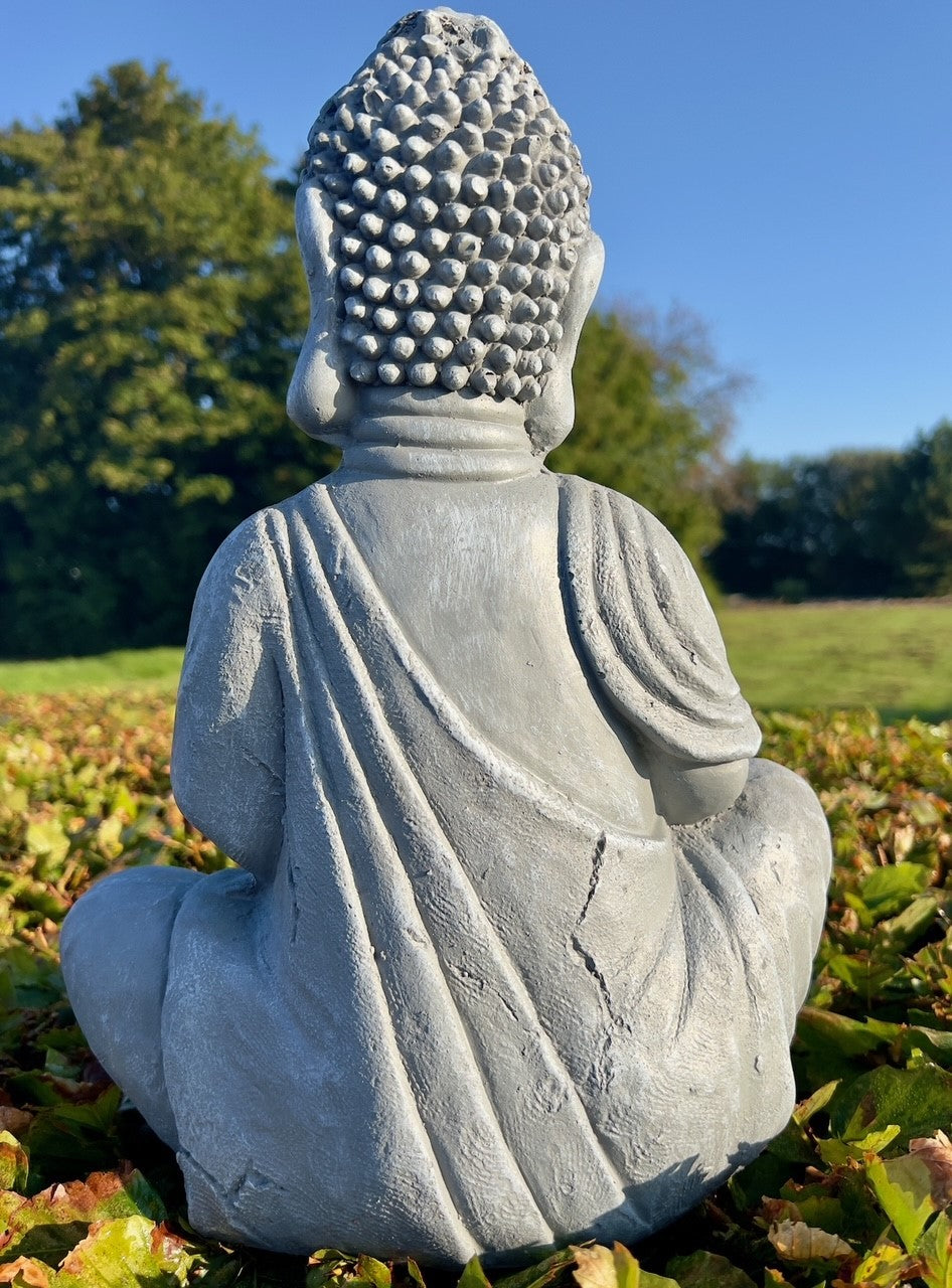 Buddha statue - 39 cm. 3