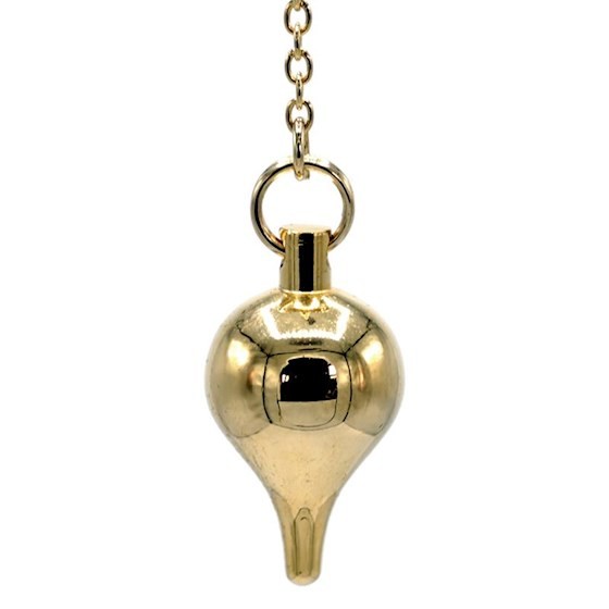 Buttet Pendul forgyldt 3 cm 1