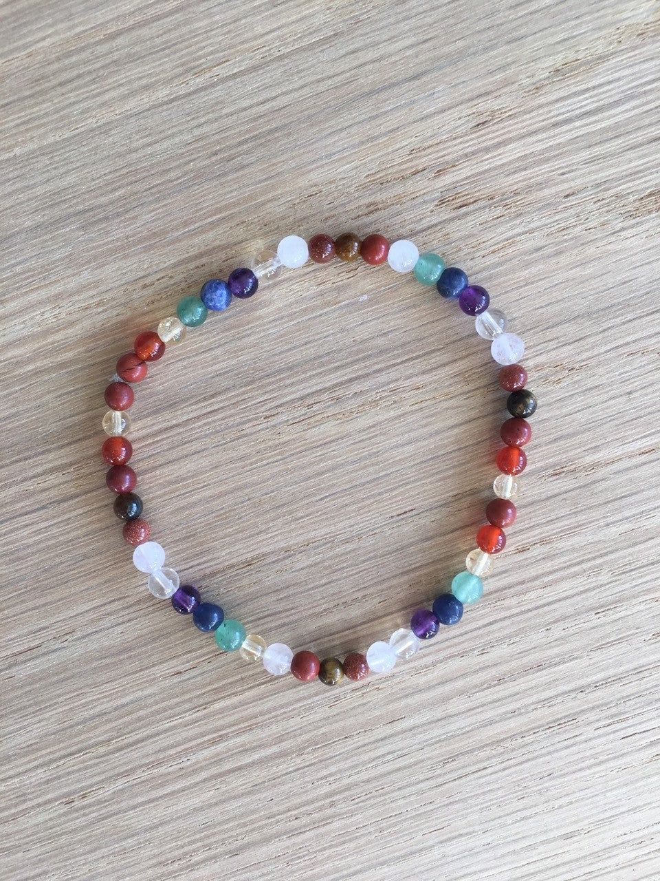 Chakra armbånd 4 mm 2
