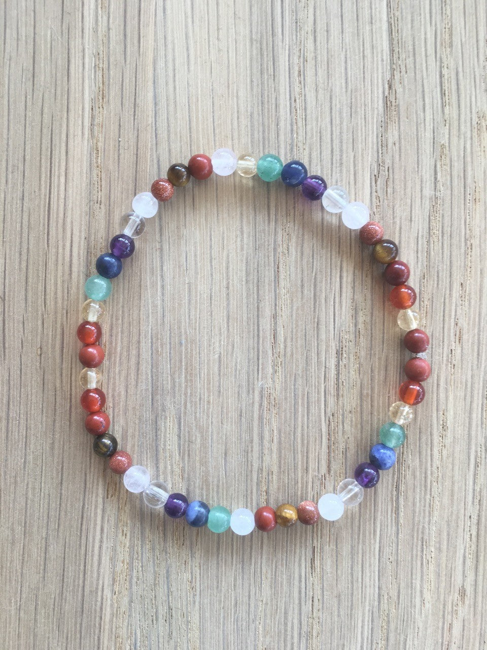 Chakra armbånd 4 mm 3