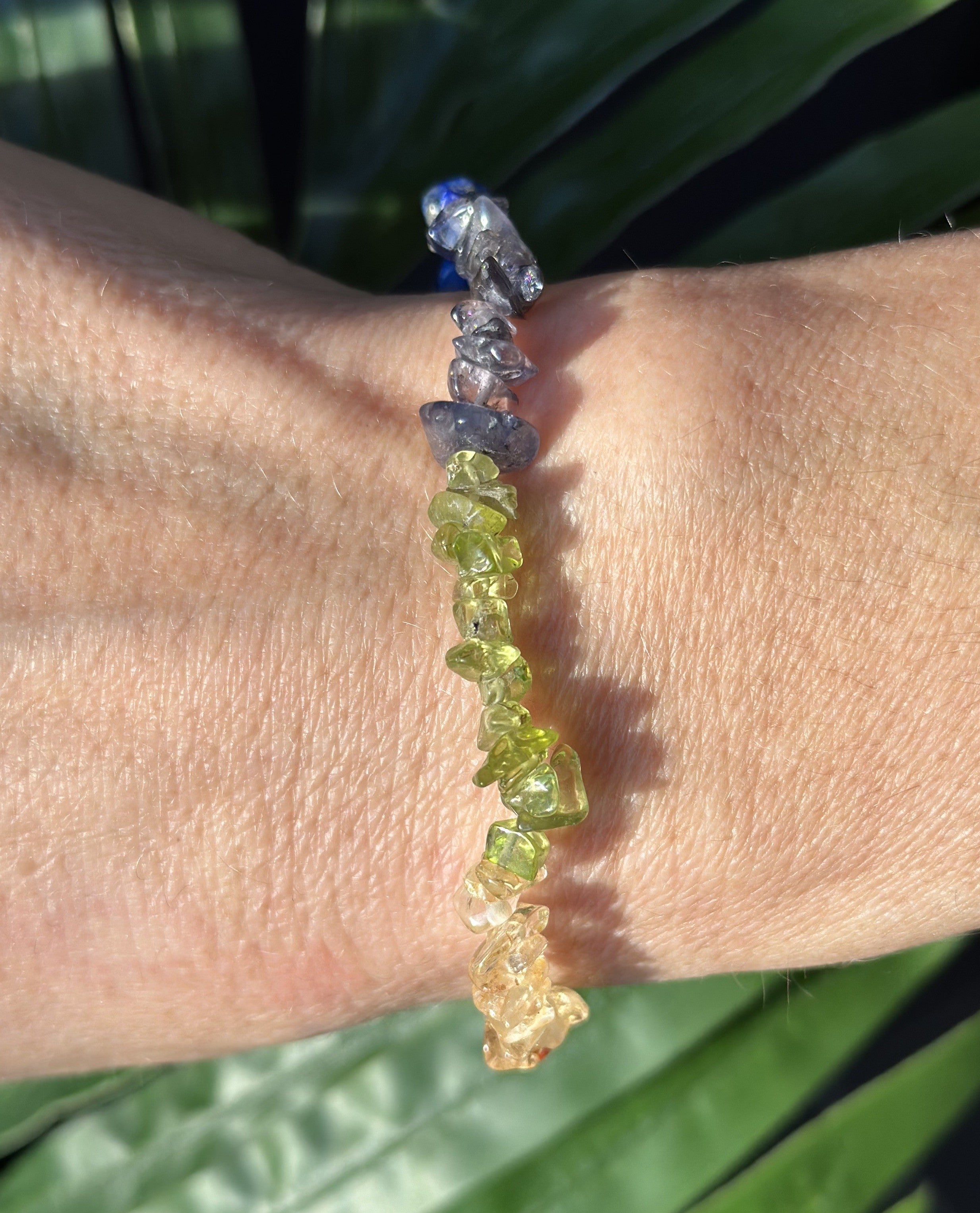 Chakra chips armbånd 5