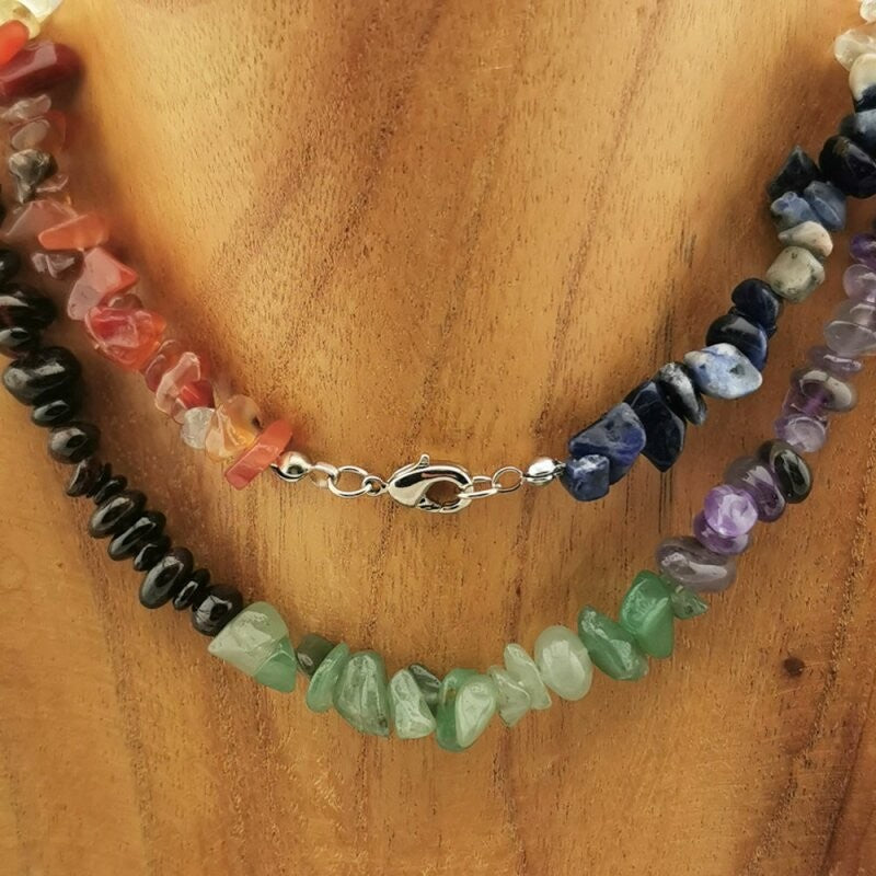 Chakra halskæde 45 cm 3