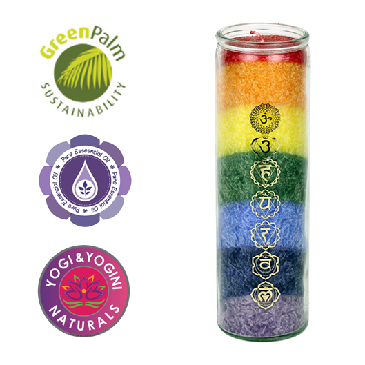 Chakra regnbue lys