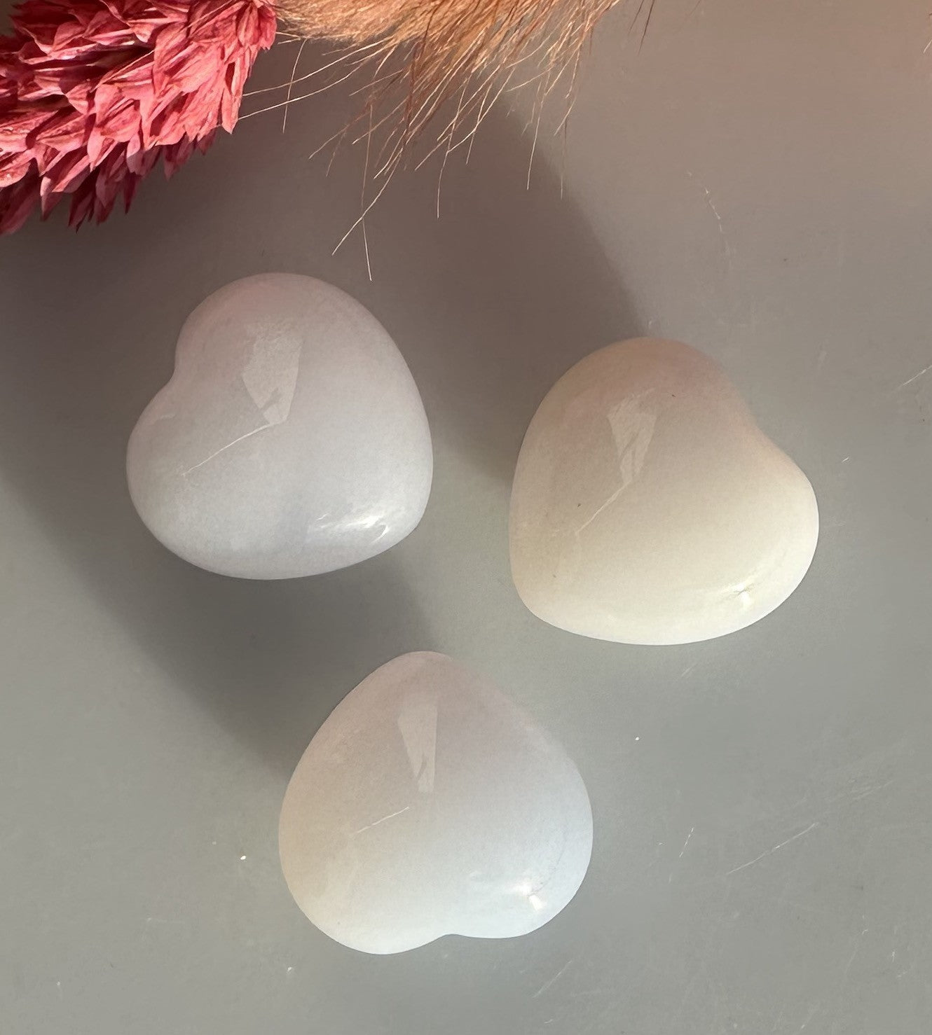 Chalcedon hjerte 2 cm 2