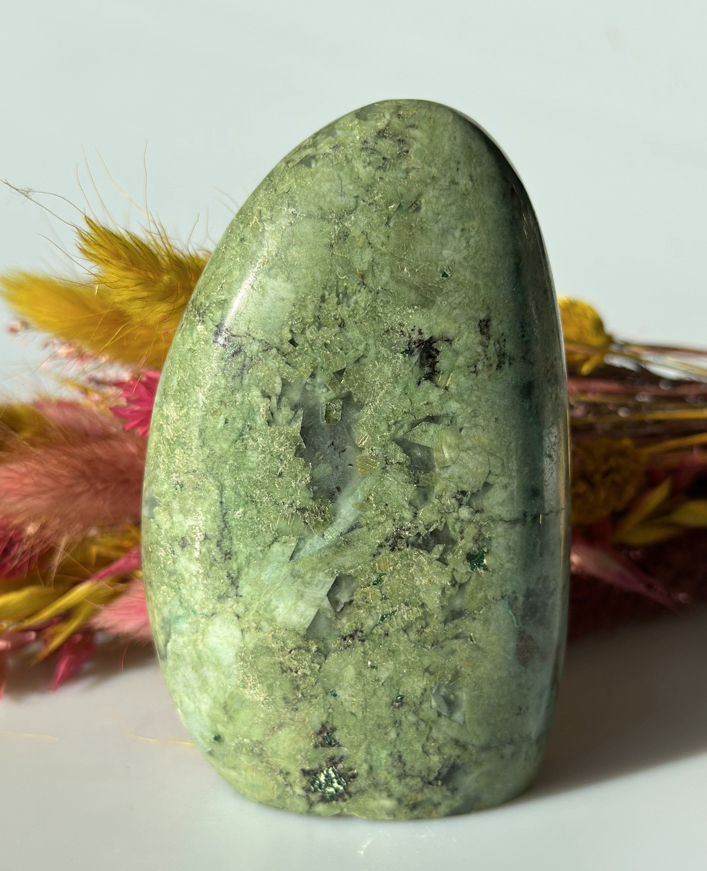 Chrysocolla freeform 10,3 cm 1